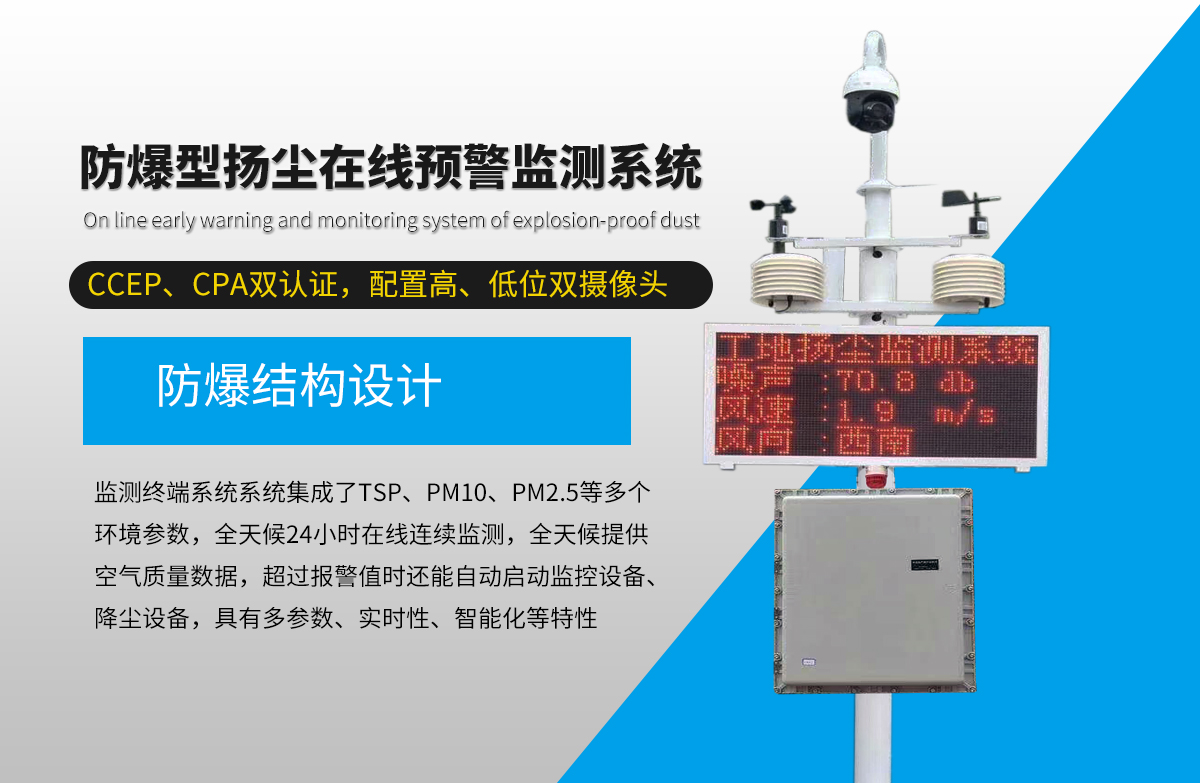 防爆型揚(yáng)塵在線監(jiān)測(cè)系統(tǒng)設(shè)備