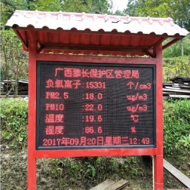 國家城市濕地公園空氣質量監(jiān)測系統(tǒng)設備_負氧離子監(jiān)測系統(tǒng)設備