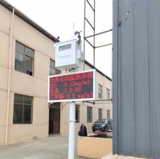 江西宜春靖安縣香田工業園新惡臭監測案例1