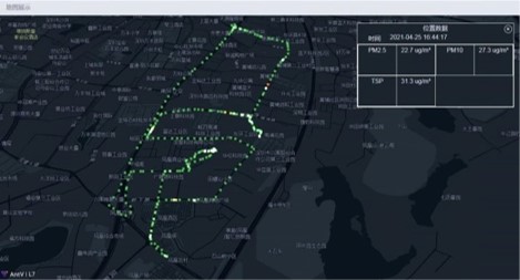 車載揚塵監測在線系統設備