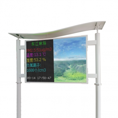 多點(diǎn)\視頻負(fù)氧離子在線監(jiān)測系統(tǒng)